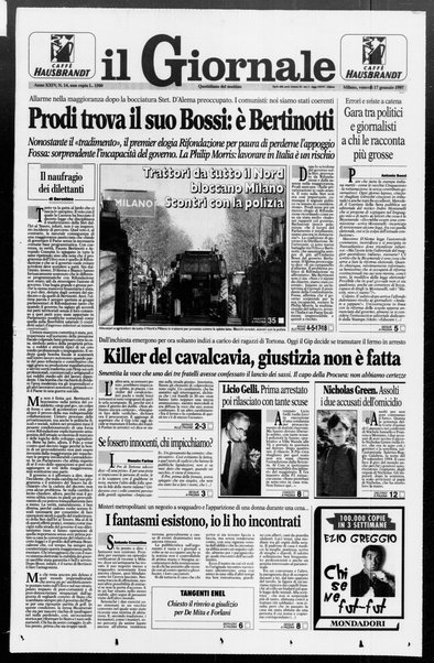 Il giornale : quotidiano del mattino